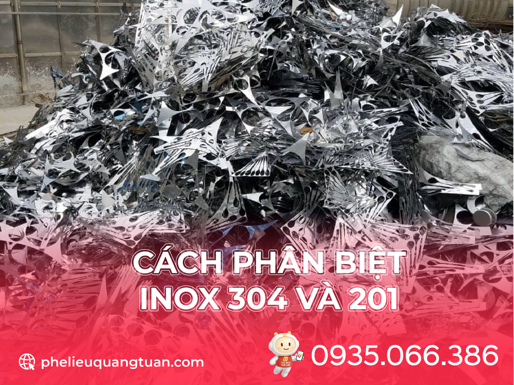 Cách phân biệt inox 304 và 201