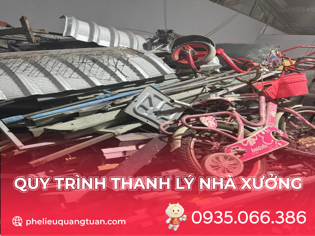 Quy trình thanh lý nhà xưởng 1 Quy trình thanh lý nhà xưởng