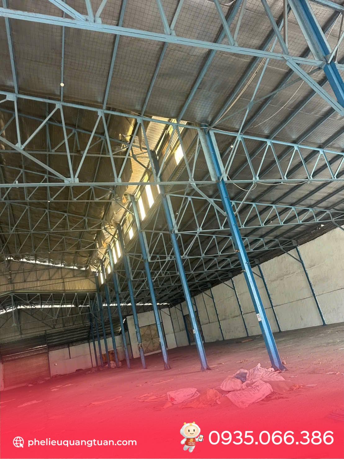 Thu mua xác nhà xưởng nhà tiền chế