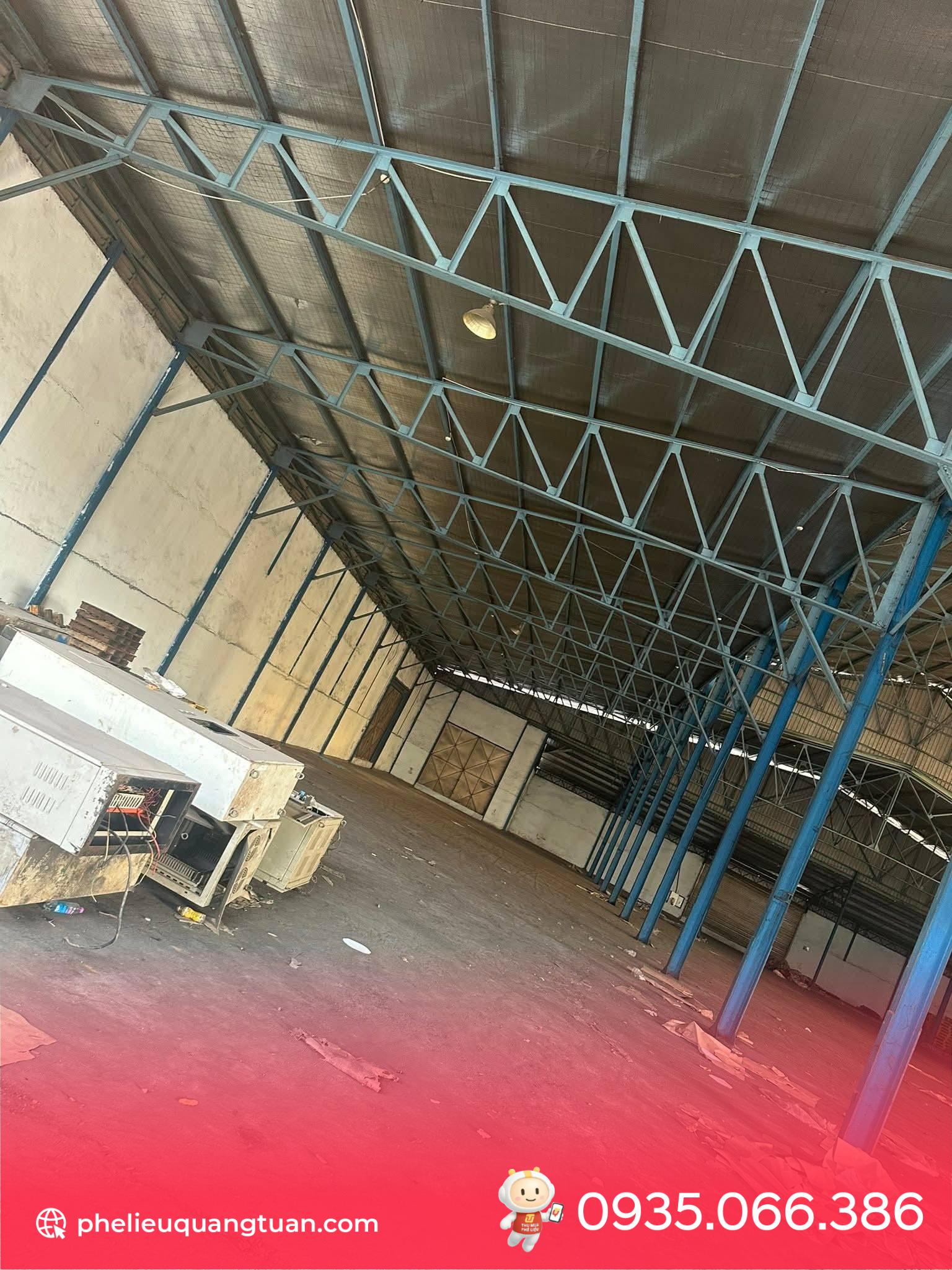 Thu mua xác nhà xưởng nhà tiền chế