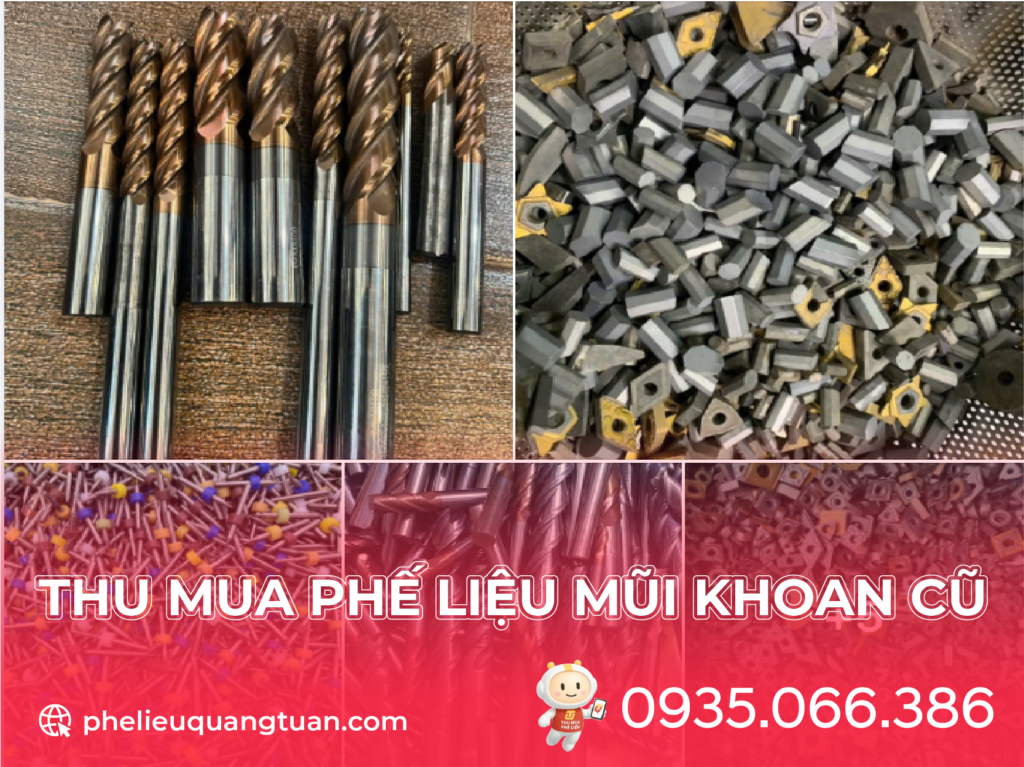 Thu mua mui khoan cu