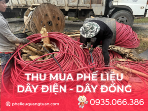 Thu mua phe lieu day dien day dong